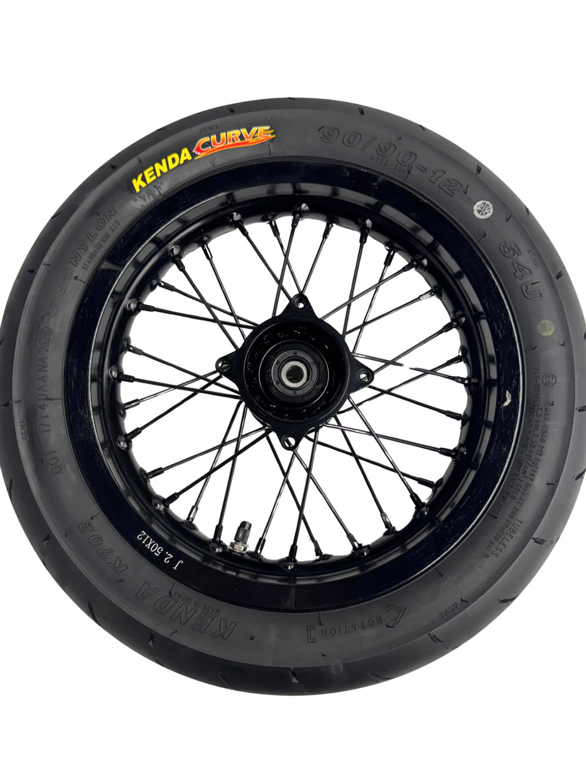 Razor MX or SX 12 Inch Supermoto Wheel Kit with CNC Aluminum Hub