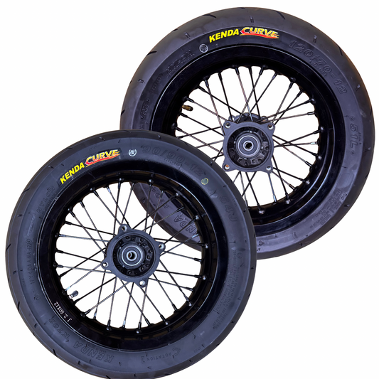 Razor MX or SX 12 Inch Supermoto Wheel Kit